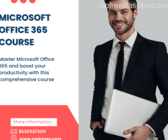 Microsoft Office 365 Course- Enroll now