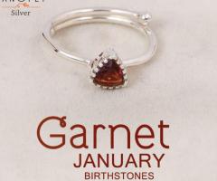 For Sale : January Birthstone Jewelry