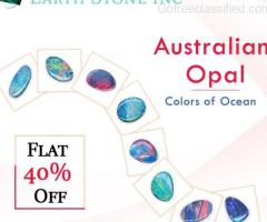 Buy Australian Opal Gemstone Slices for Jewelry