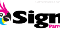 Sign Parrot is a one-stop Tampa sign company to help your business