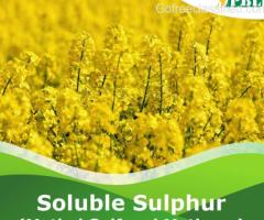 SOLUBLE SULPHUR | Peptech Bioscience Ltd | Manufacturer And Exporter