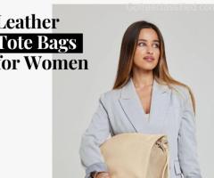 Stylish Leather Tote Bags for Women