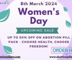 Women's Day Special: 50% Off on Abortion Pill Pack - Order Now