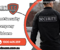 Best Security Company in Brisbane | Call 1300 405 259