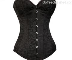 Buy Black corset top Online at CorsetsNmore