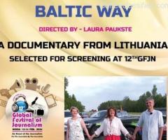 Award of Distinction for Film ” The Inimitable Baltic Way” from Lithua
