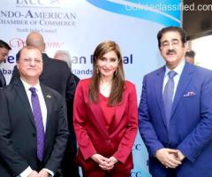 Dr. Sandeep Marwah Briefs American Ambassador About Marwah Studios Act