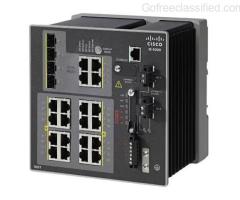 Cisco IE-4000-8GT8GP4G-E network switch Managed L2 Gigabit (PoE) Black