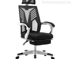 Artiss Gaming Office Chair Computer Desk Chair Home Work Recliner Whit