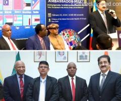 Sandeep Marwah President of ICMEI Honored as Special Invitee at Intern
