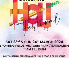 Celebrate Holi Festival Event in Brisbane 23rd & 24th March 2024