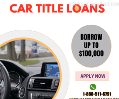 Get Cash Today with Car Title Loans