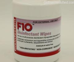 F10 Disinfectant Wipes for Rapid and Convenient Disinfection Solution
