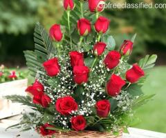 Online Flowers delivery in Bangalore from OyeGifts on Midnight