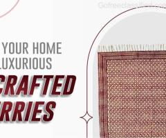 ELEVATE YOUR HOME WITH LUXURIOUS HANDCRAFTED DHURRIES