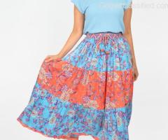 Plus Size Long Skirts at Cotton Dayz