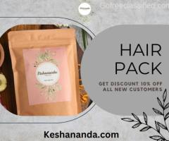 Which homemade hair pack is good for hair growth?
