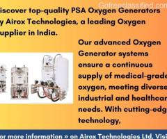 Top PSA Oxygen Generator Supplier in India | Onsite Oxygen Solutions