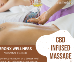 "Blissful Harmony: Experience Healing Touch of CBD Infused Massage