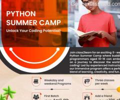 Unlock your coding potential with upcoming summer Python courses | Cla