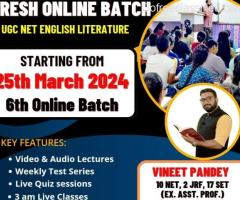 Explore UGC NET English Course From Sahitya Classes