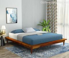 Buy Wooden Queen Size Bed Online @Upto 60% OFF in India