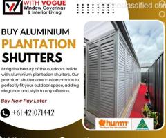 Buy Plantation shutters for window covering in Melbourne - Withvogue