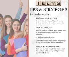 Tips & Strategies for IELTS Reading Module