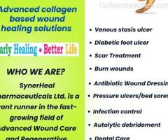Advanced collagen based wound healing solutions