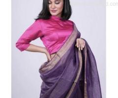Factors to Consider While Buying Bengali Linen Sarees