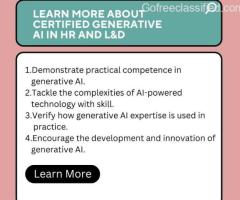 Learn More About Certified Generative ai in hr and l&d
