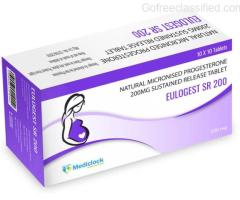 Natural Micronized Progesterone Sustained Release Tablets