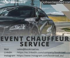 Enjoy luxury with Book Road's Special Day Event Chauffeur Service